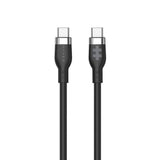 Hyper HyperJuice Silikone USB-C til USB-C Kabel - 1.5m / 60W - Sort