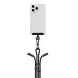 2-i-1 Justerbar Mobilstrop & USB-C til USB-C Kabel - Devia - Sort