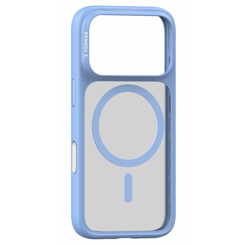 iPhone 18 Pro Max / 17 Pro Max TORRAS Guardian Mag Bagside Cover - MagSafe Kompatibel - Blå
