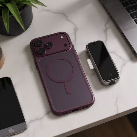 iPhone 18 Pro Max / 17 Pro Max TORRAS Guardian Mag Bagside Cover - MagSafe Kompatibel - Lilla