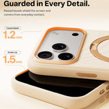 iPhone 18 Pro Max / 17 Pro Max TORRAS Ostand Q3 Wind Bagside Cover - MagSafe Kompatibel - Beige