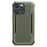 iPhone 14 Pro Raptic Fort Series Bagside Håndværker Cover - MagSafe Kompatibel - Grøn