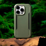 iPhone 14 Pro Raptic Fort Series Bagside Håndværker Cover - MagSafe Kompatibel - Mat Sort