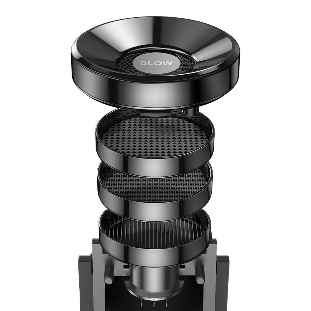 Baseus Alkometer m. Ladekabel - Sort