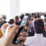 Baseus Laser Pointer m. Batteri - USB-C / USB-A - Grå