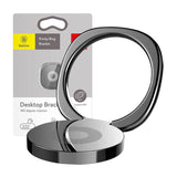 Baseus Magnetisk Finger Ring - MagSafe Kompatibel - Sort