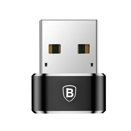 Baseus USB-C til USB-A Adapter - Sort