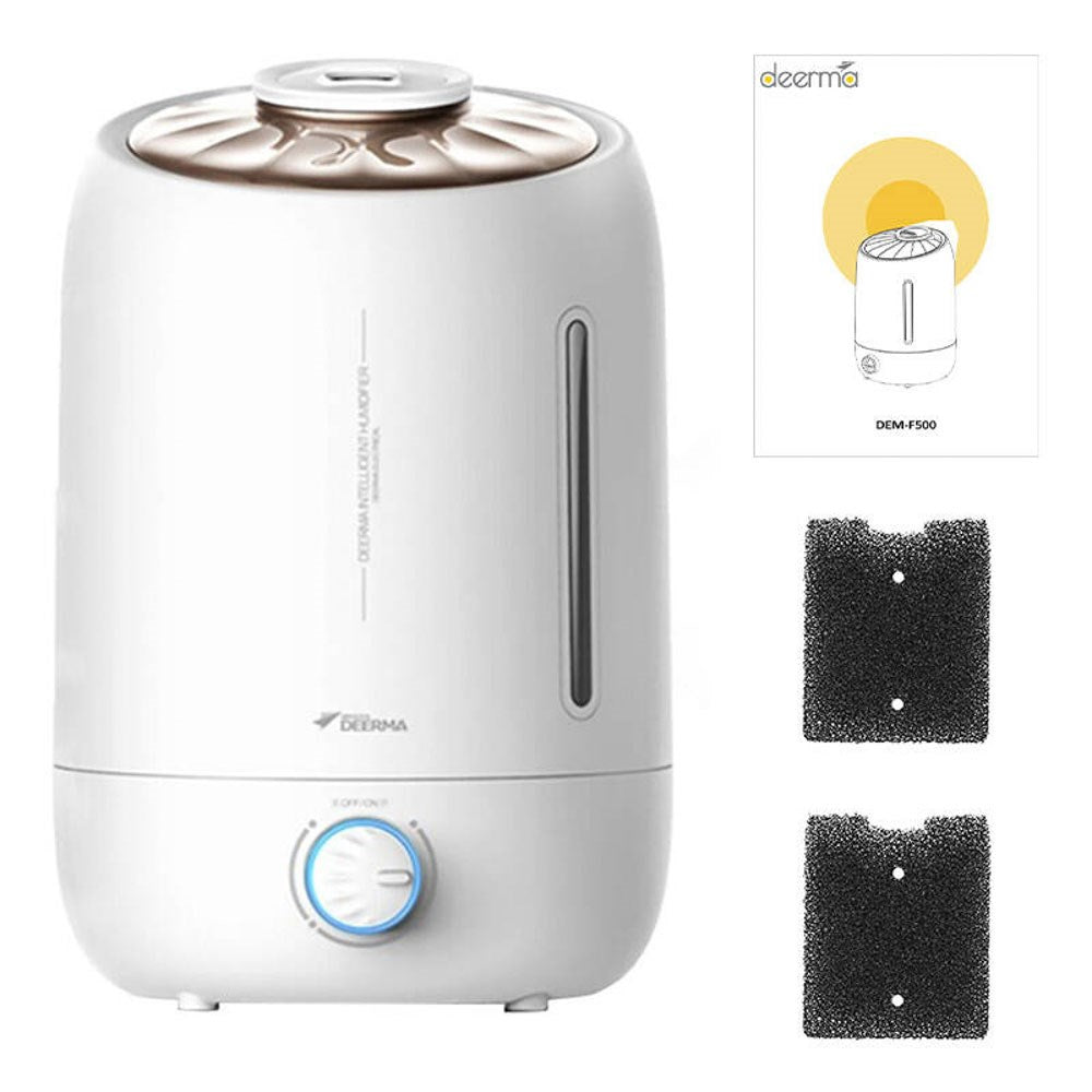 Deerma F500 Ultralydsluftfugter - Hvid