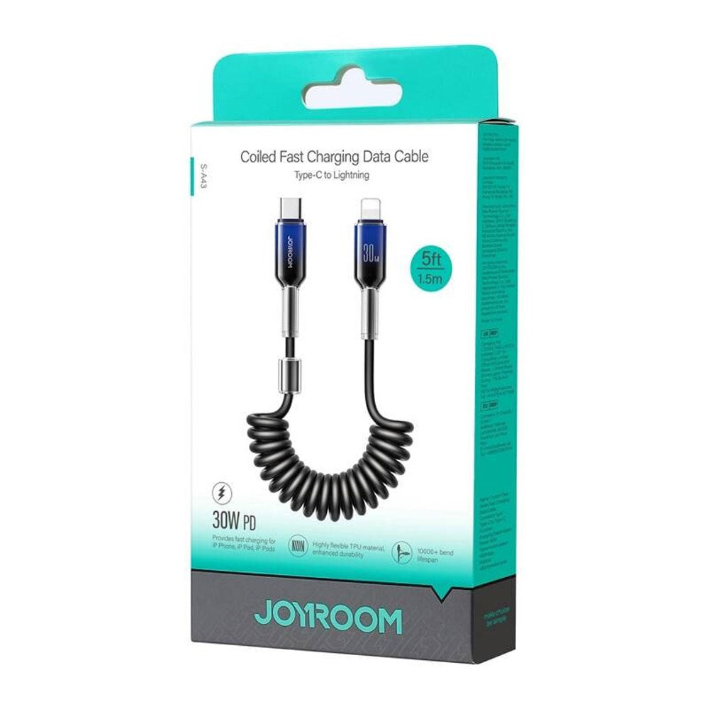 Joyroom 1.5m USB-C til Lightning Kabel - 30W - Sort