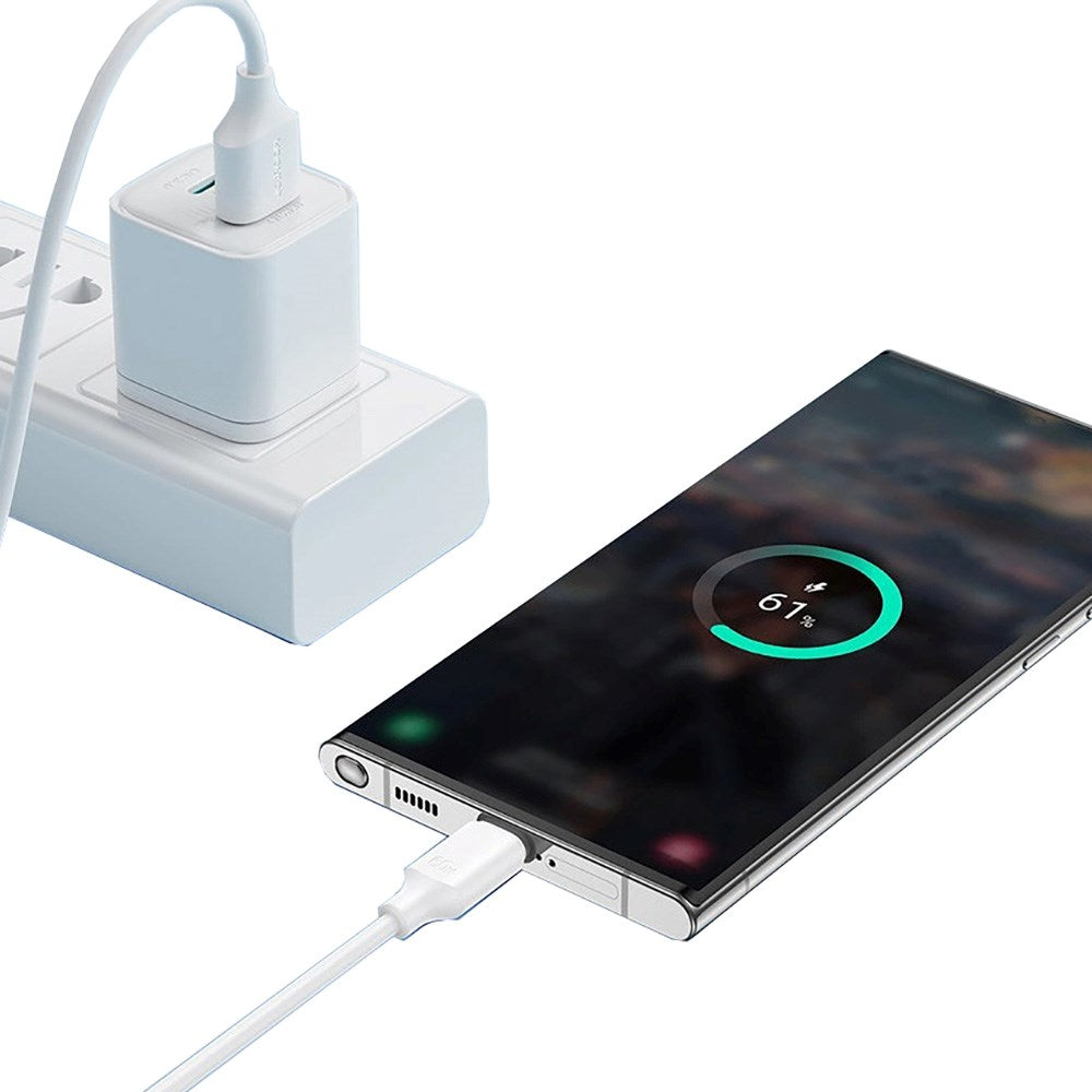 Joyroom Long-Lasting 15W Kabel USB-A til USB-C 2m - Hvid