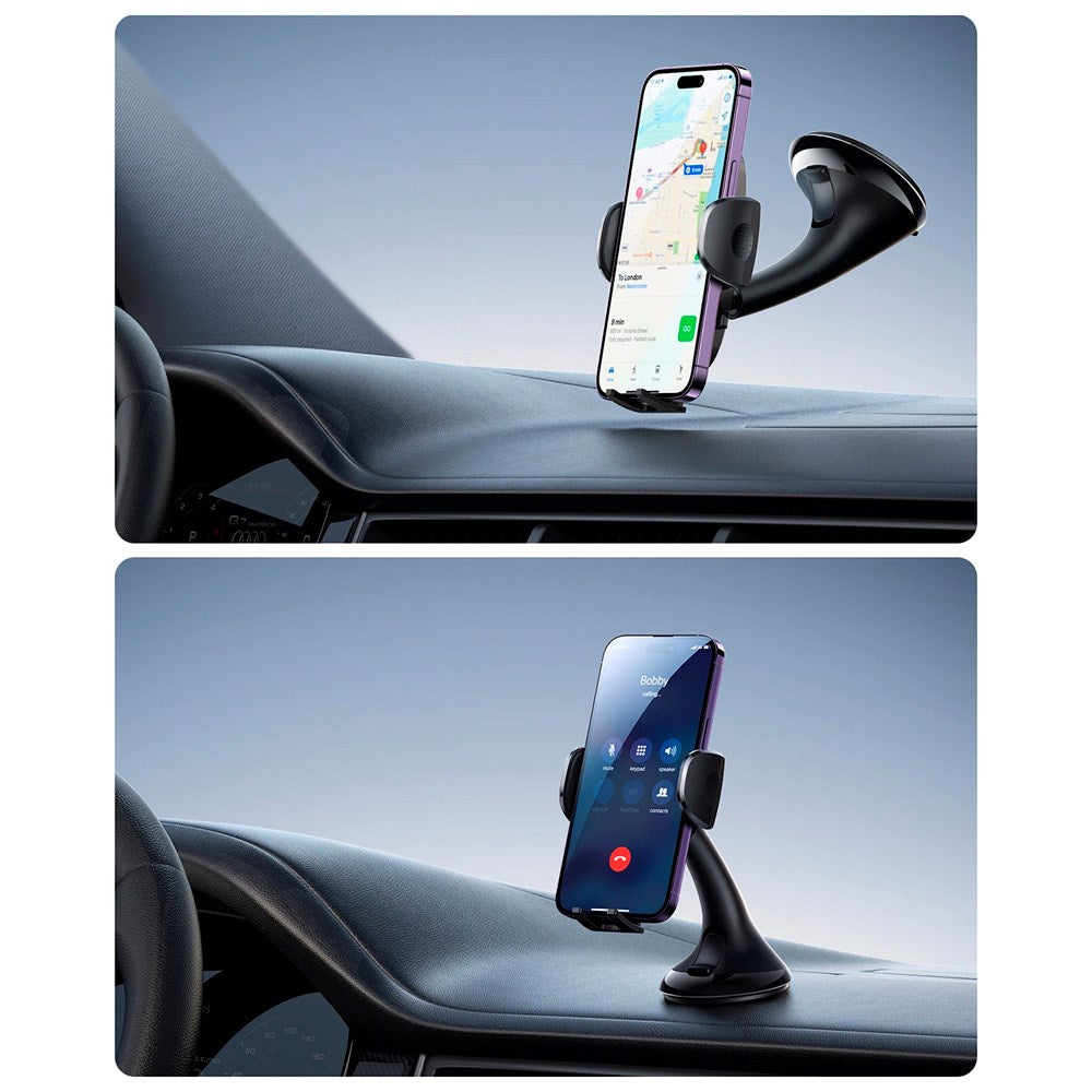 Joyroom Mekanisk Smartphoneholder til Bilen - Sort