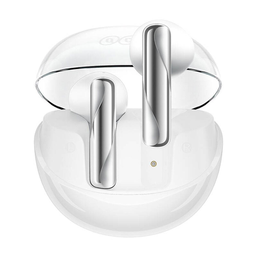 QCY AilyBuds Clear True Wireless Høretelefoner - In-Ear - Hvid