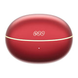 QCY Crossky Clip True Wireless Høretelefoner - Open-Ear - Rød