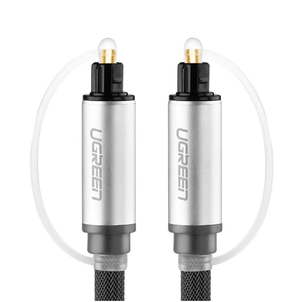 UGREEN Optisk Toslink til Toslink Kabel - 2m - Grå