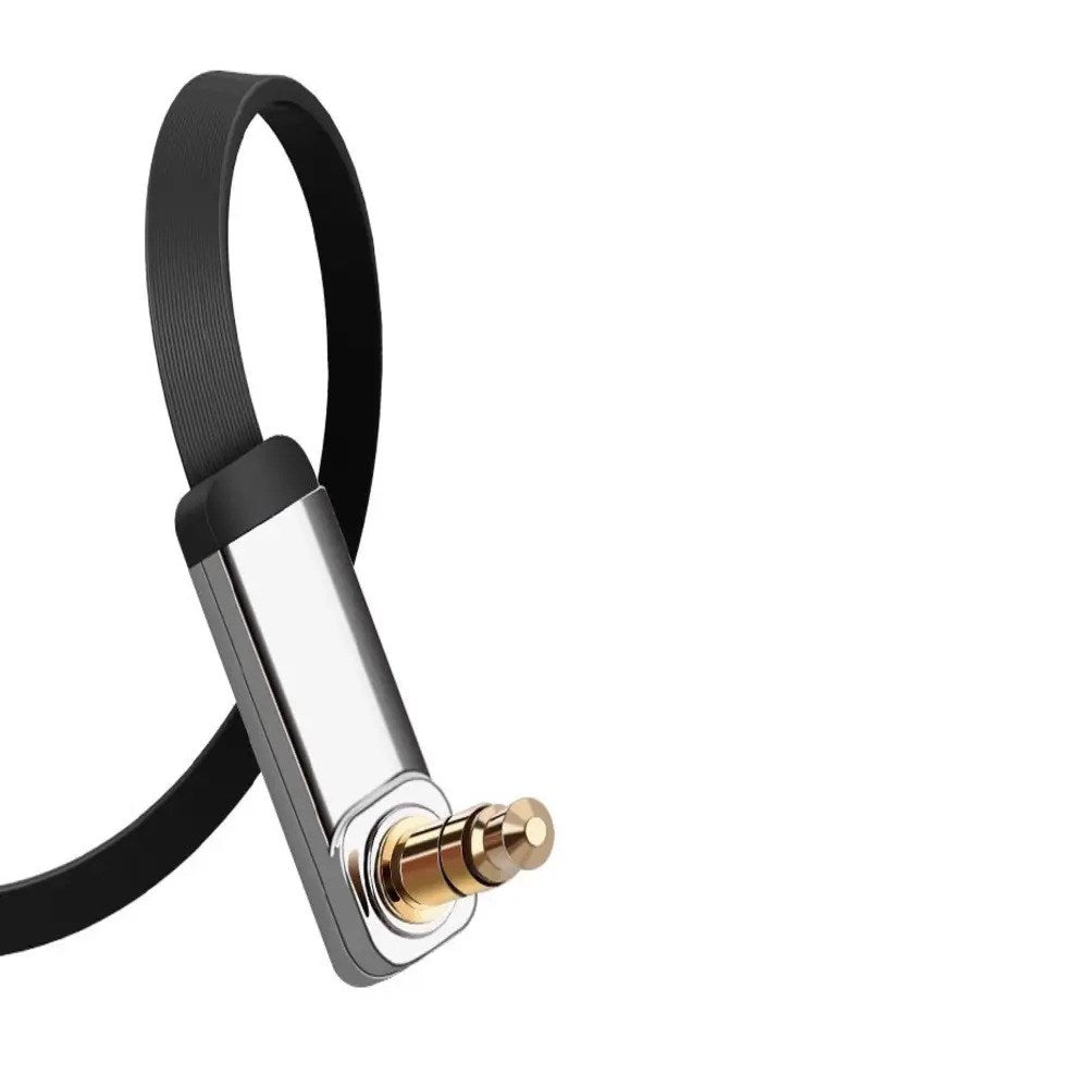 UGREEN Vinklet 3.5mm Minijack Lydkabel - 2m - Sølv