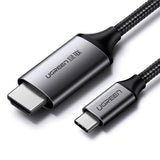 UGREEN USB-C til HDMI 4K60Hz - 1.5 Meter - Grå / Sort