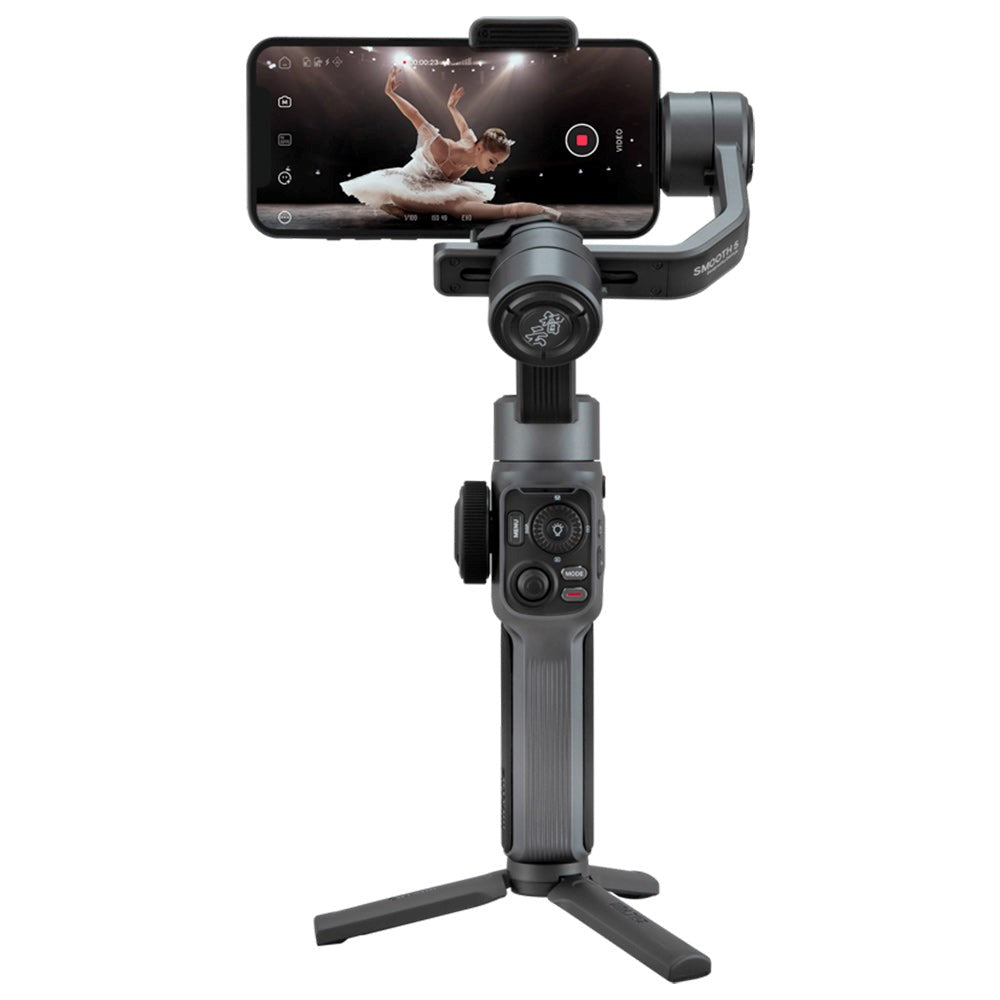 Zhiyun Smooth 5 Gimbal til Smartphone - Sort