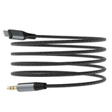 Dudao 1m Lightning til 3.5mm Minijack Kabel - Grå