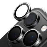 TORRAS iPhone 16 Beskyttelsesglas til Kameralinse - Sort