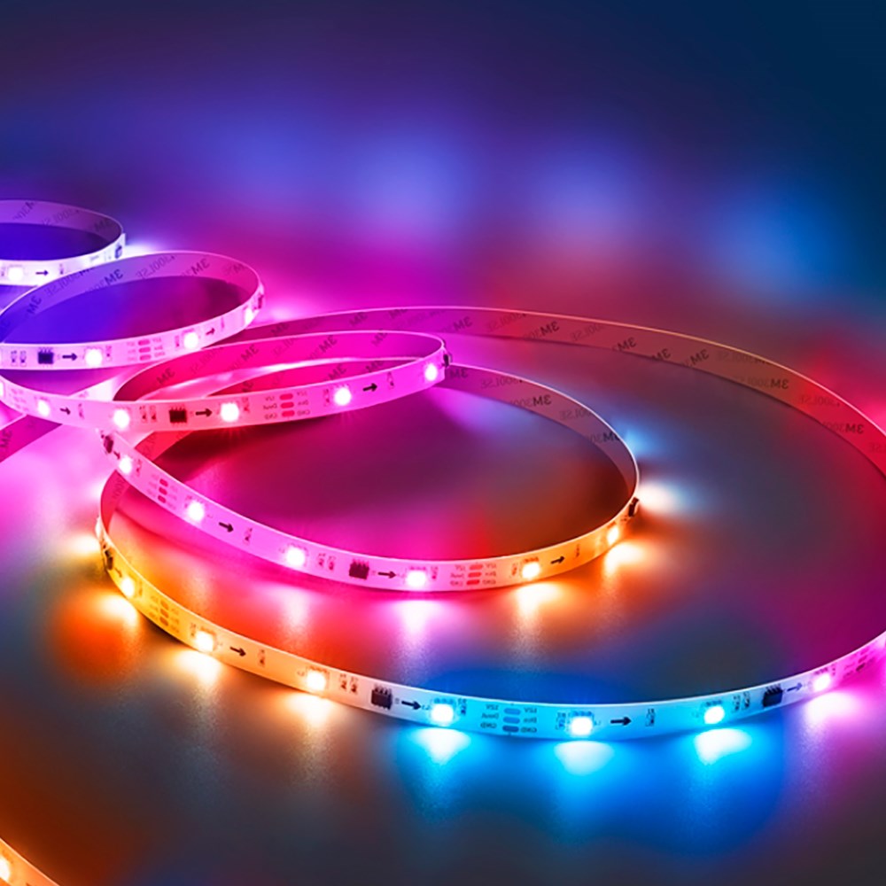 Govee RGBIC 5m LED Silicone Lightstrip - Hvid