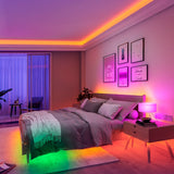 Govee RGBIC 5m LED Silicone Lightstrip - Hvid