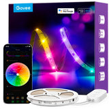 Govee Basic Wi-Fi + Bluetooth RGBIC LED Strip Lights - 5m - Hvid