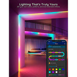 Govee Basic Wi-Fi + Bluetooth RGBIC LED Strip Lights - 5m - Hvid