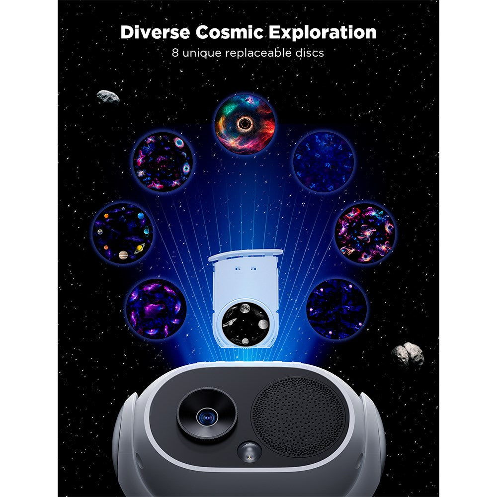 Govee Galaxy Star Light Projector - Hvid