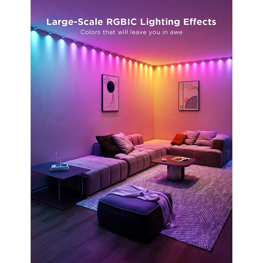 Govee RGBIC 3m String Downlights Loftslys - Hvid