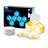 Govee Glide Hexa Ultra Light Panels - 7 Pak. - Hvid