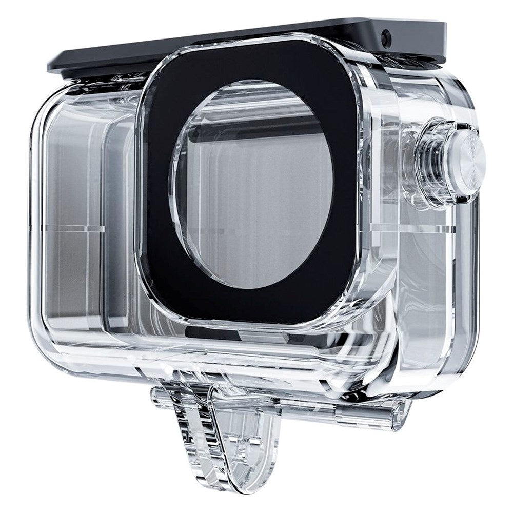 TELESIN - Vandtæt Cover - DJI Osmo Action 3 / 4 / 5 Pro - Gennemsigtig / Sort