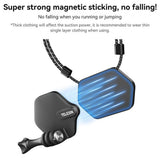 TELESIN Holder til Action Kamera - Magnetisk Montering - Sort