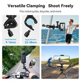 TELESIN Action Kamera Montering til Cykelstel - Sort