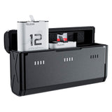 TELESIN Batteri Opladningscase & 2x Stamina Batteri Kit - GoPro Hero 9 / 10 / 11 / 12 - Sort