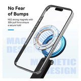 TELESIN MagSafe Selfie Stang m. Bluetooth Fjernbetjening - MagSafe Kompatibel - Sort