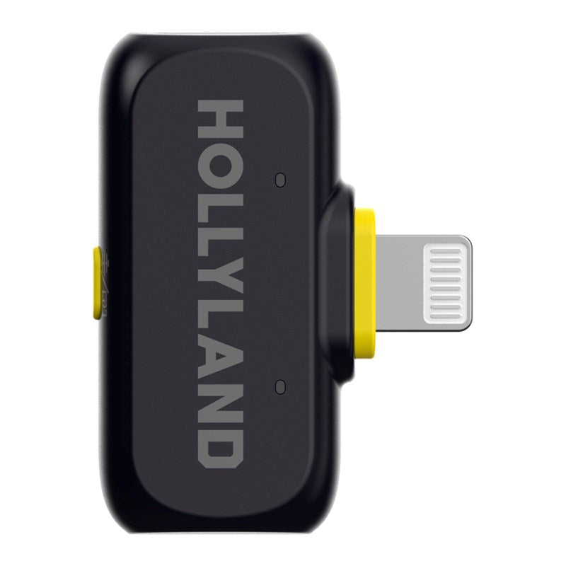 Hollyland Lark A1 Trådløs Mikrofon Combo m. 1 x USB-C RX & 1 x Lightning RX - Sort