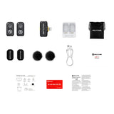 Hollyland Lark A1 Trådløs Mikrofon Sæt med Lightning - Sort