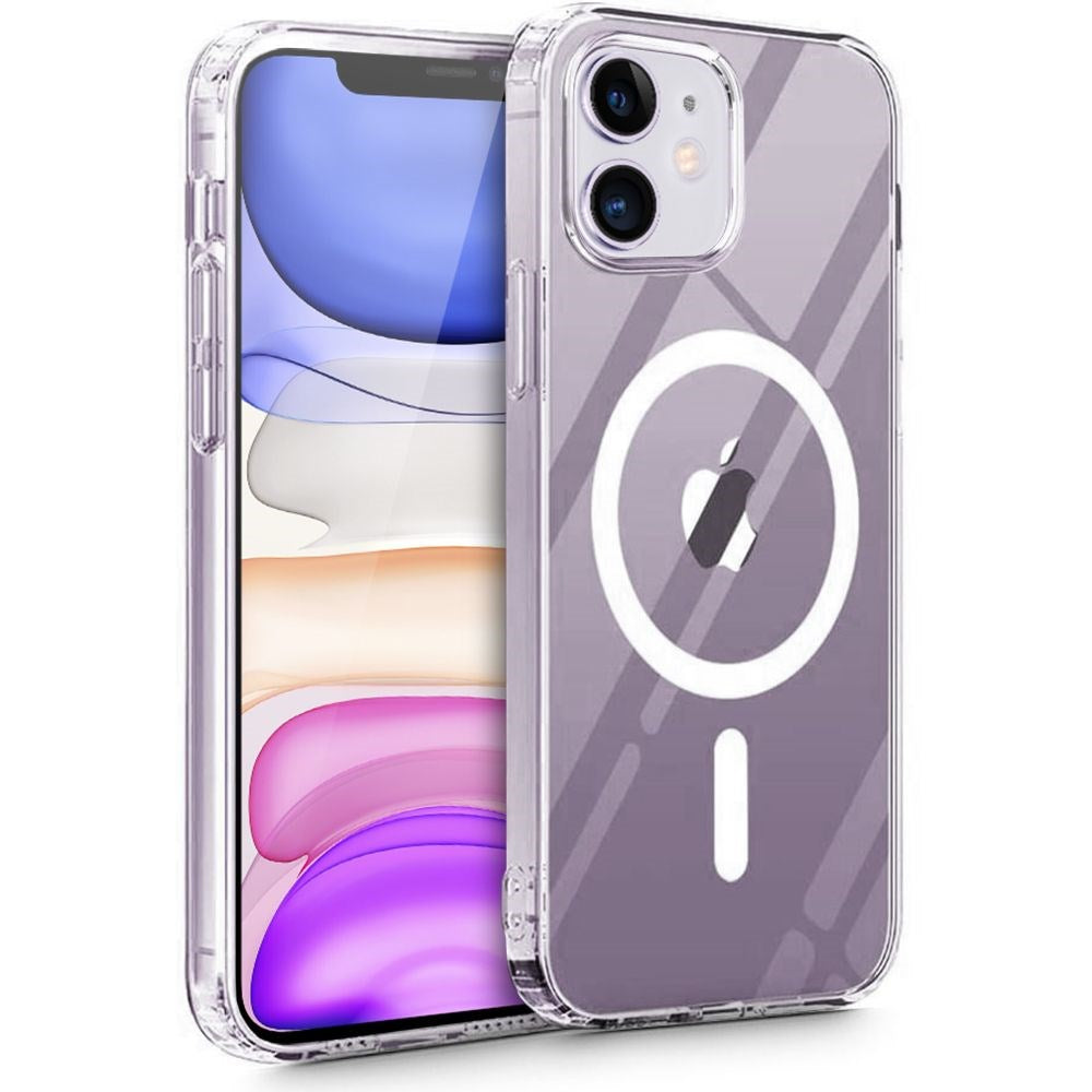 iPhone 11 Tech-Protect Magmat Bagside Cover - MagSafe Kompatibel - Gennemsigtig