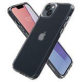 iPhone 14 Spigen Ultra Hybrid Bagside Cover - Mat Gennemsigtig