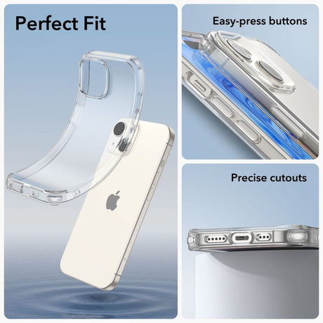 iPhone 15 Bagside Cover ESR Project Zero Slim Clear Case - Gennemsigtig