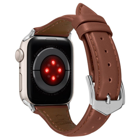 Apple Watch (38/40/SE/41/42mm)  Cyrill Læder Rem - Classic Look - Brun