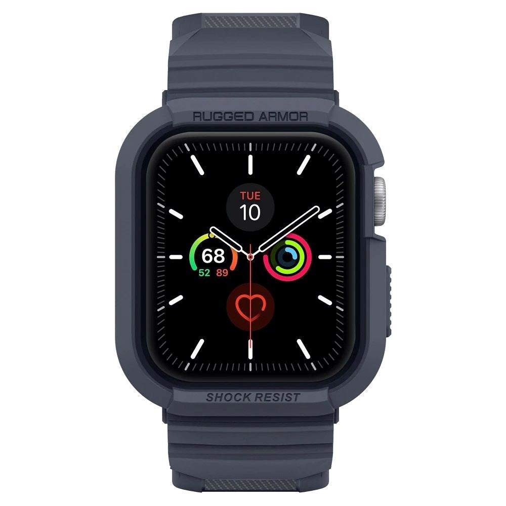 Apple Watch (44/SE/45) Spigen Rugged Armor Pro Cover - Charcoal Grey