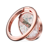 Smartphone Finger Ring fra Tech-Protect m. 3M Klister - Magnetisk - Flower Rose