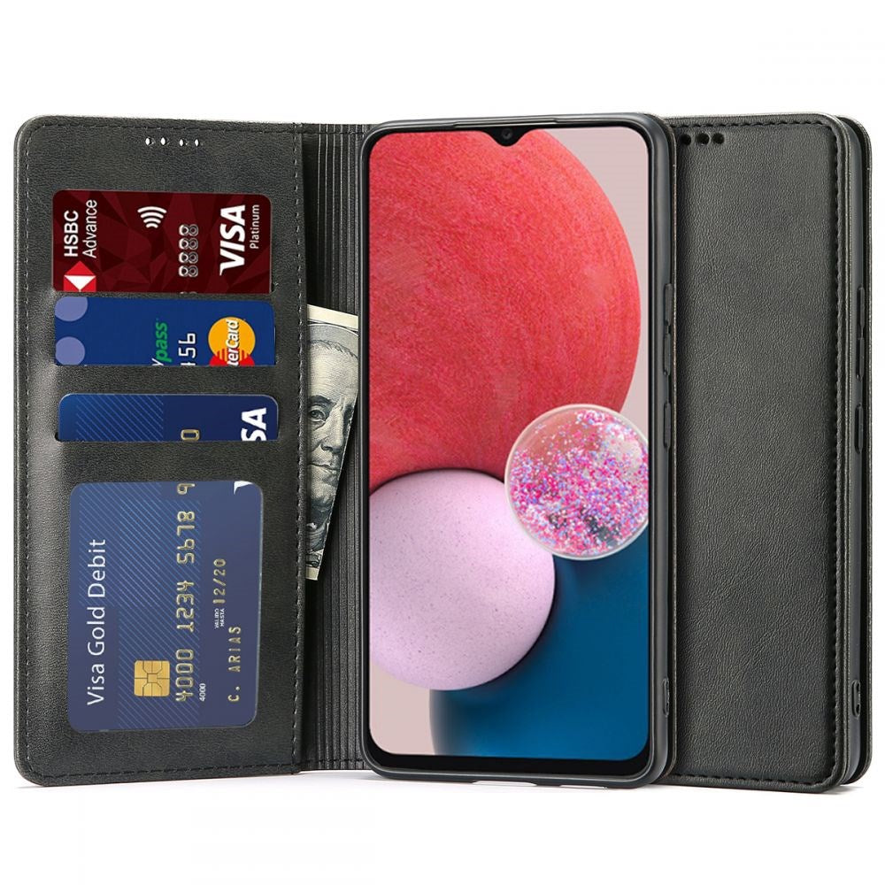 Samsung Galaxy A13 (4G) Tech-Protect Flip Magnet Wallet  m. Pung - Sort