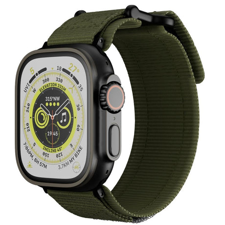 Apple Watch (42/44/SE/45/46/49mm) Tech-Protect Scout Pro Rem i Stof - Grøn