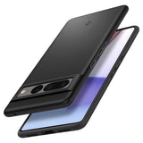 Google Pixel 7 Pro Spigen Thin Fit Bagside Cover - Sort