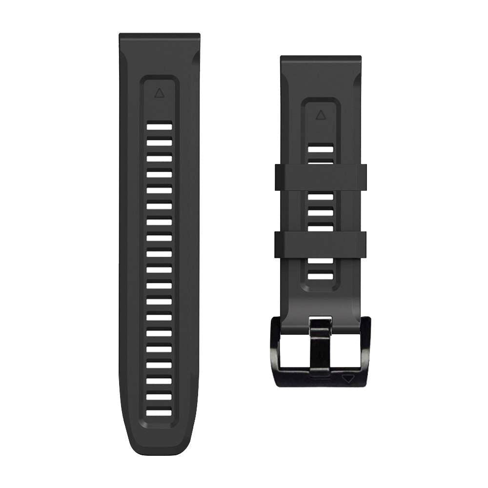 Universal Garmin 26mm QuickFit Tech-Protect Icon Band Rem - Sort