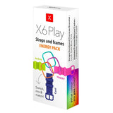 Xplora X6play Energy Pack m. 3 x Covers & Remme - Multi