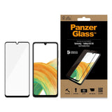 Samsung Galaxy A33 (5G) PanzerGlass Edge-to-Edge Hærdet Glas - Case-Friendly - Sort Kant