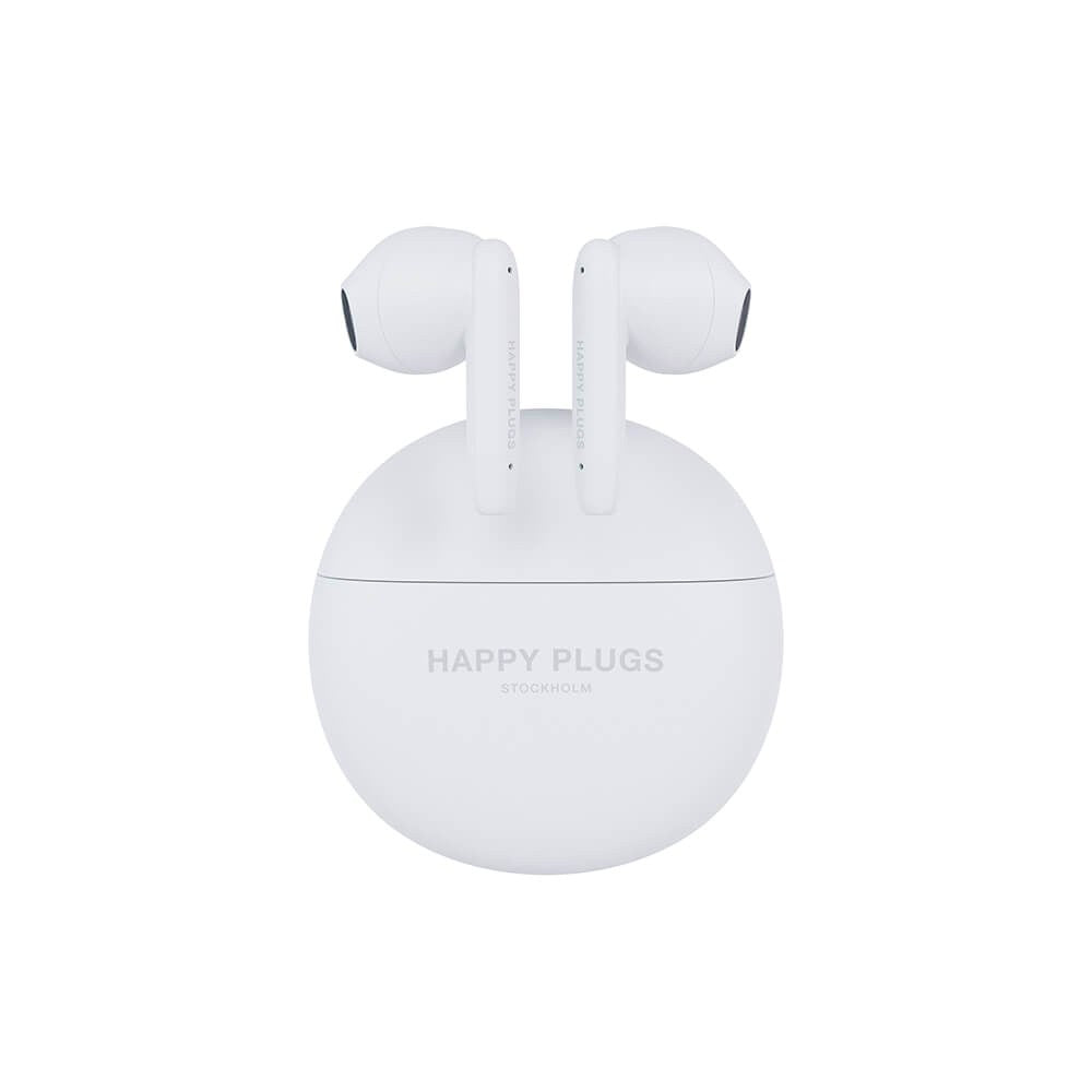 Happy Plugs - Joy Lite Trådløse In-Ear Høretelefoner - Hvid